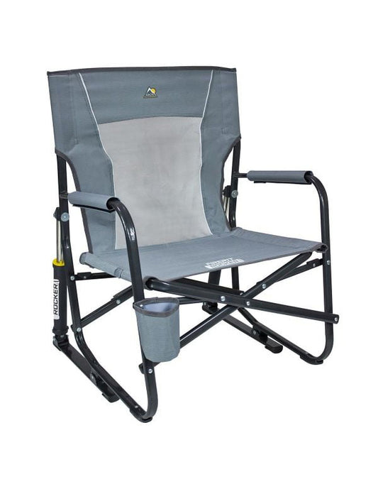 Gci FirePit Rocket Amortisörlü Katlanır Kamp Sandalyesi - Gri