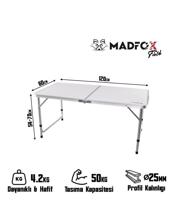 Madfox Field Katlanır Kamp Masası
