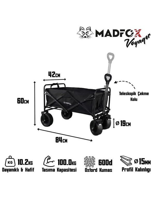 Madfox Voyager Vagoon Yük Arabası