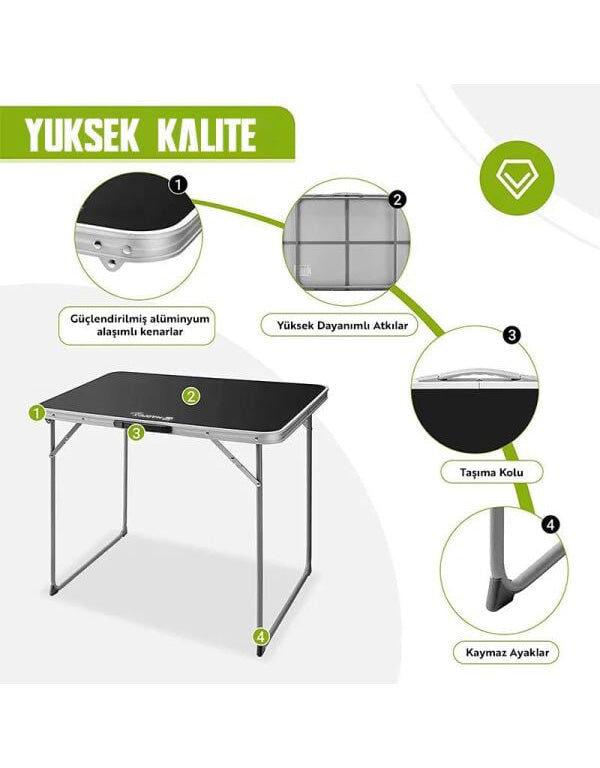 Madfox Zenith Katlanır Kamp Masası