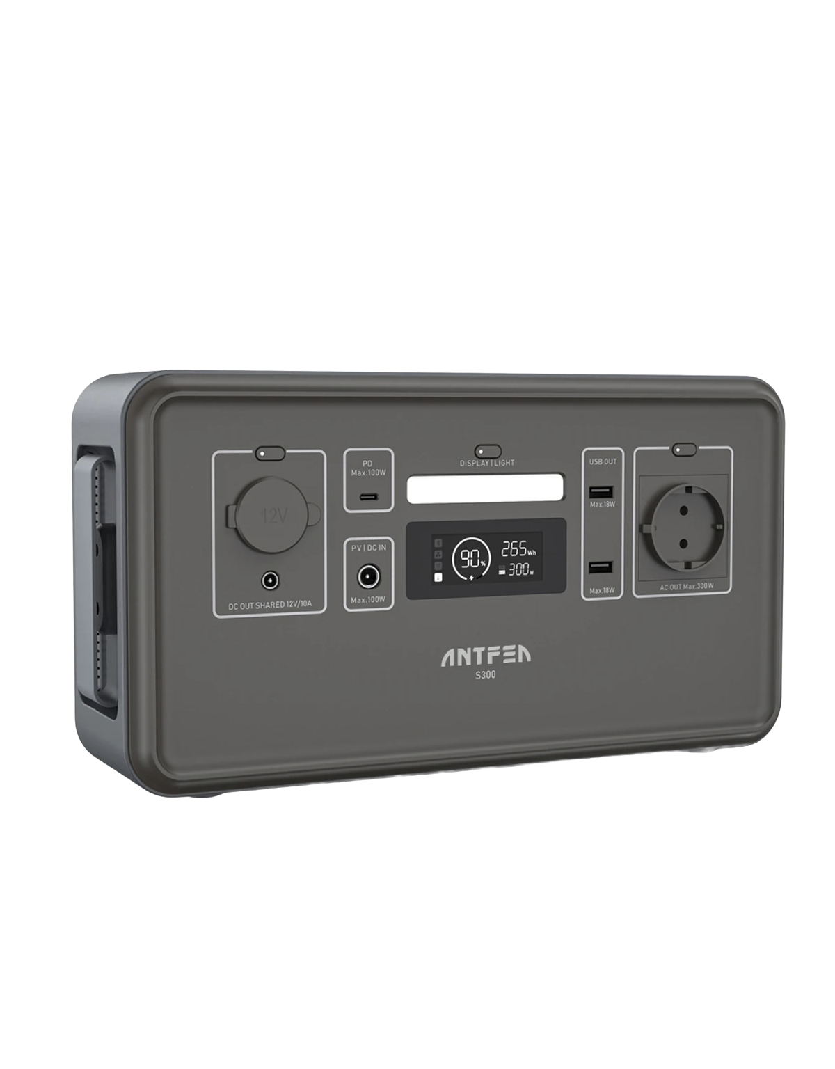 Antfea S300 LiFePO₄ batarya ile güvenli taşınabilir güç