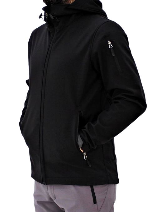Mudwill Trail Softshell Mont Ceket – Siyah | Rüzgar Geçirmez & Suya Dayanıklı Outdoor Ceket