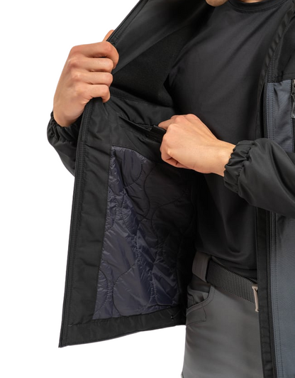 Combat Kışlık Outdoor Mont - Siyah Antrasit