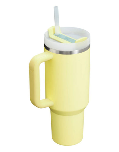Stanley Quencher Pipetli Termos Bardak 1.18 Lt - Sarı (Pamelo)