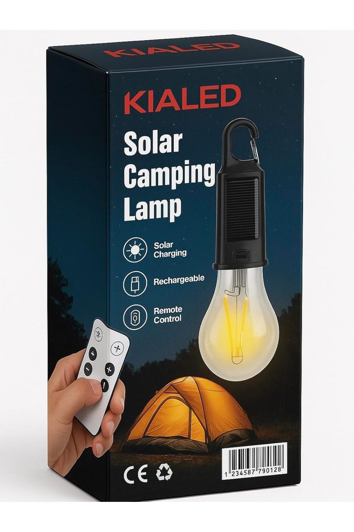 KıaLed Solar Kamp Lambası