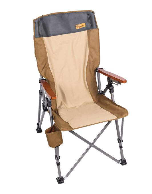 FreeCamp Trager Premium Katlanır Sandalye - Kahverengi