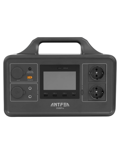 Antfea S500Pro Taşınabilir Güç Sistemi – 500W | 518Wh LiFePO₄ Batarya