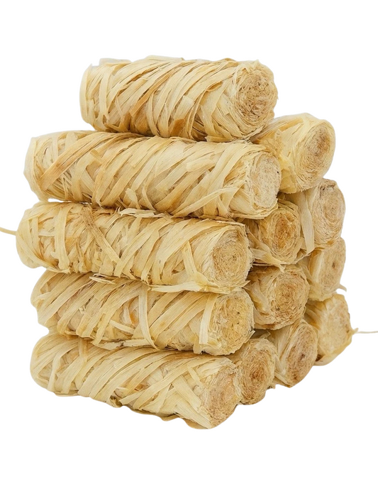 EgeCamp® %100 Doğal Odun Yünü Ateş Başlatıcı - 10'Lu