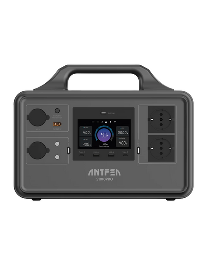 Antfea S1000Pro Taşınabilir Güç Kaynağı – 1200W | 1030Wh LiFePO₄ Batarya