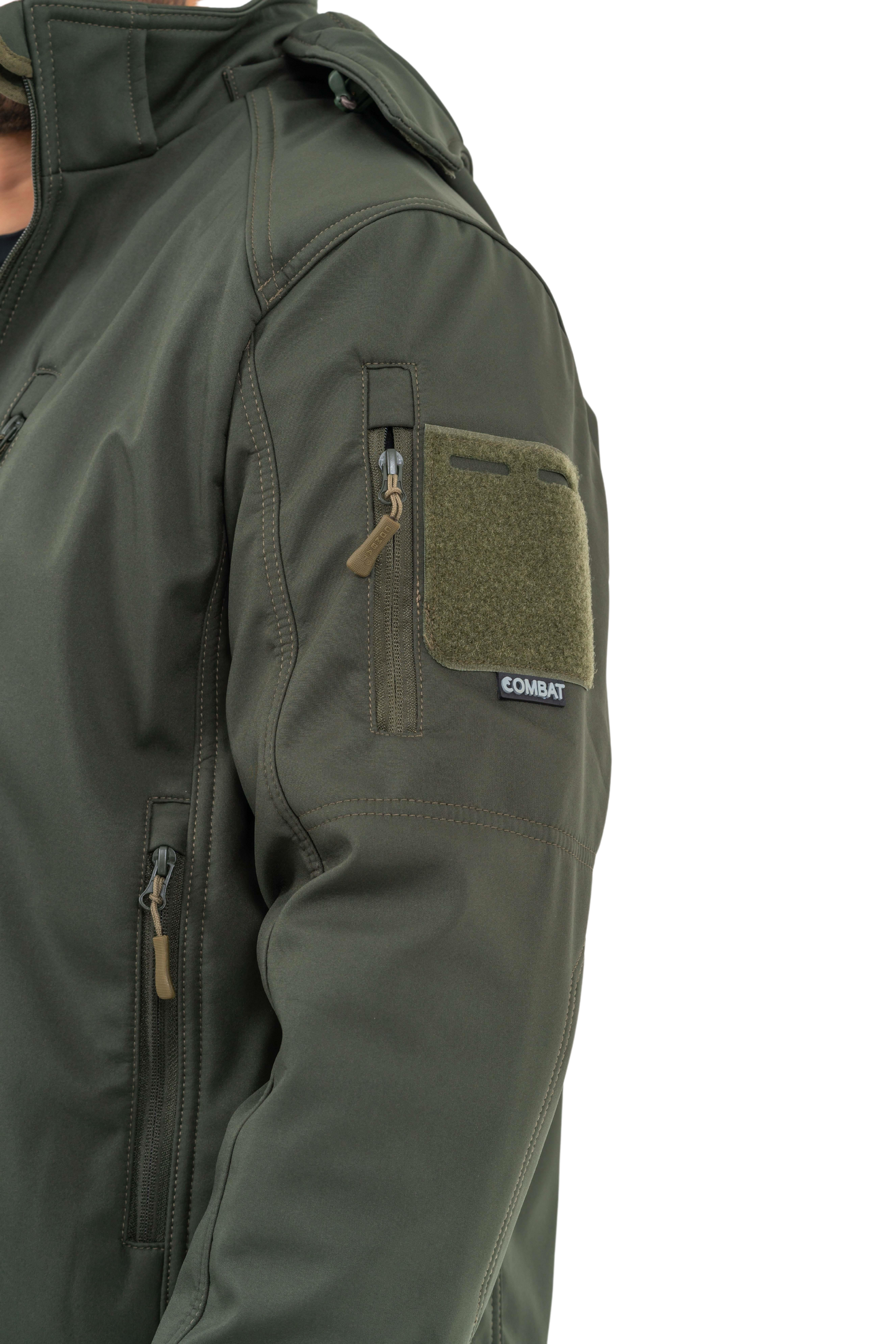 Combat Softshell Outdoor Mont - Haki