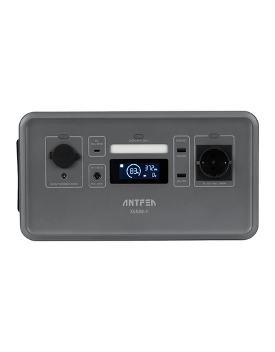 Antfea XS500F Taşınabilir Güç Sistemi – 500W, 448Wh, LiFePO₄ Batarya