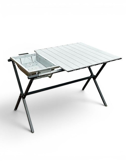 Tairon Grill Katlanır Mangallı Masa – 102×70 cm