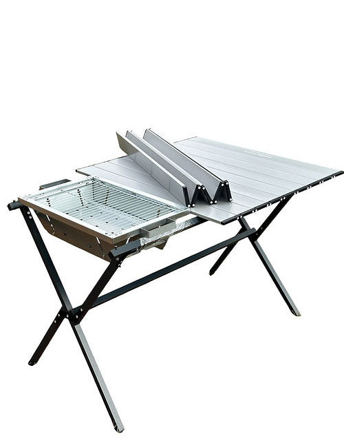 Tairon Grill Katlanır Mangallı Masa – 102×70 cm