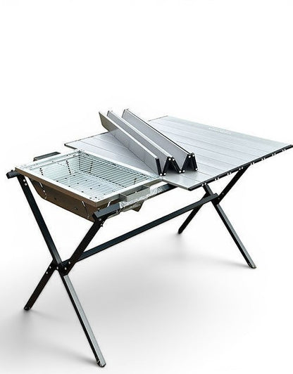 Tairon Grill Katlanır Mangallı Masa – 102×70 cm