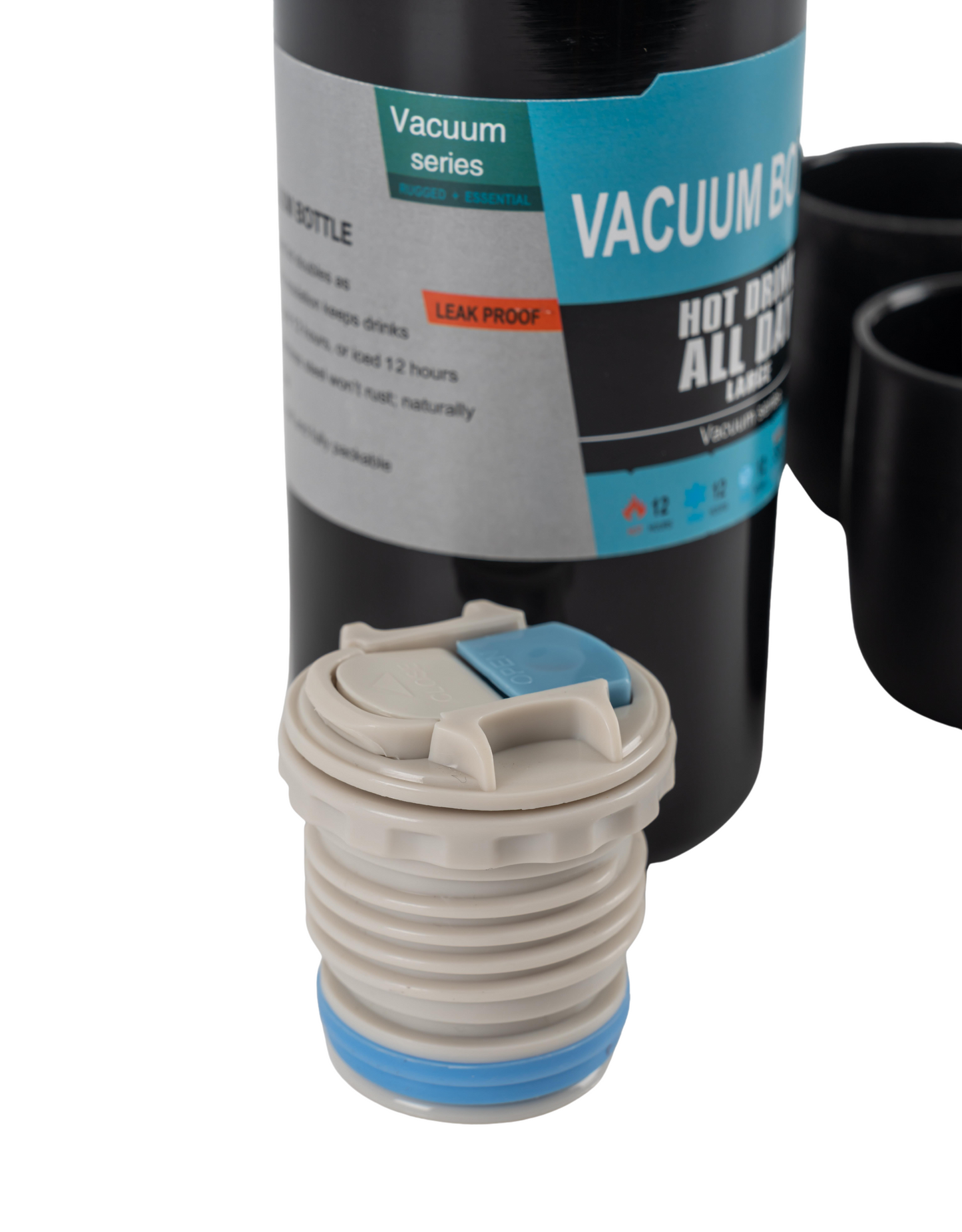 Çift Katmanlı Yalıtımlu Vakum Paslanmaz Çelik Termos - 500 Ml