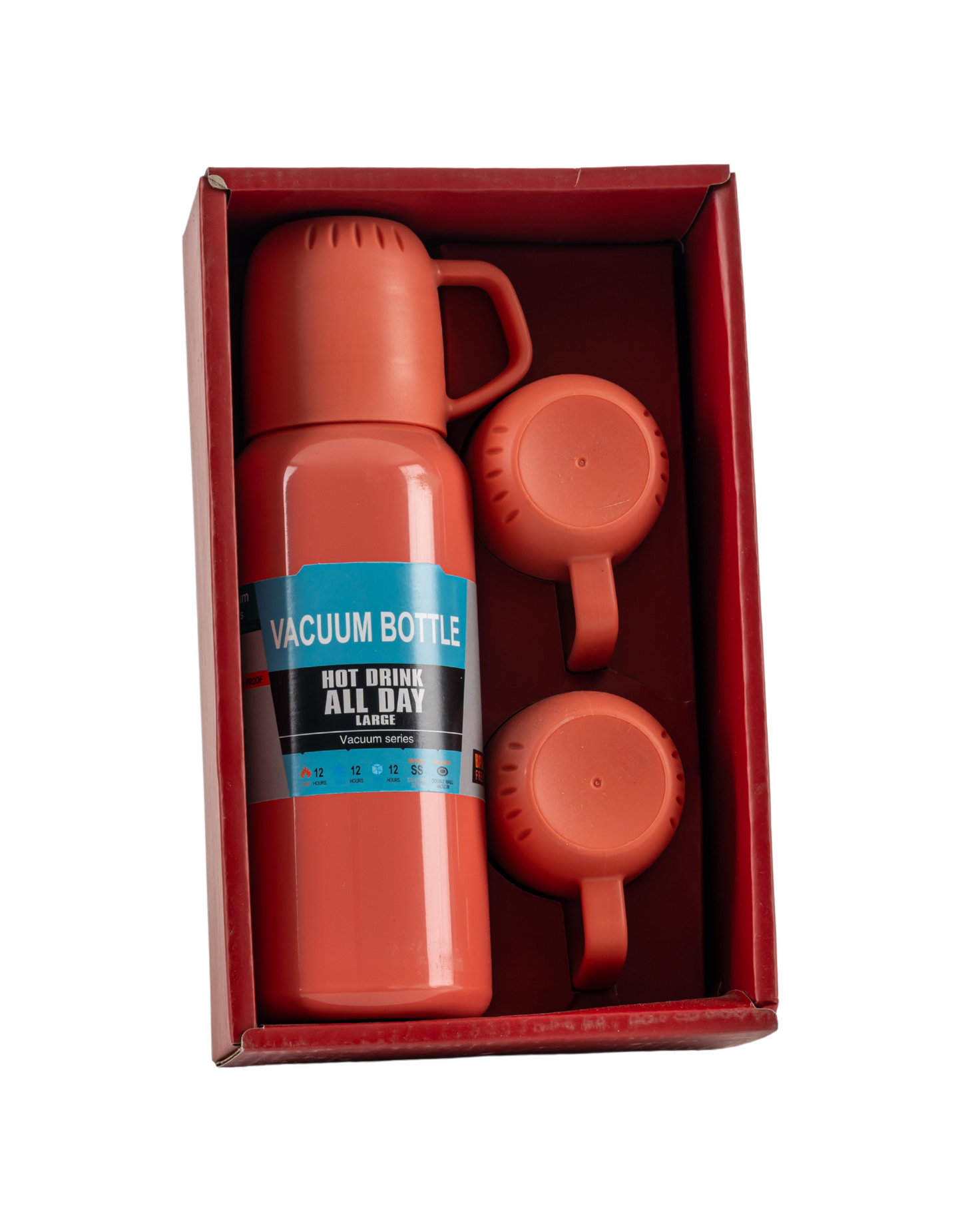 Çift Katmanlı Yalıtımlu Vakum Paslanmaz Çelik Termos - 500 Ml