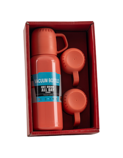 Çift Katmanlı Yalıtımlu Vakum Paslanmaz Çelik Termos - 500 Ml