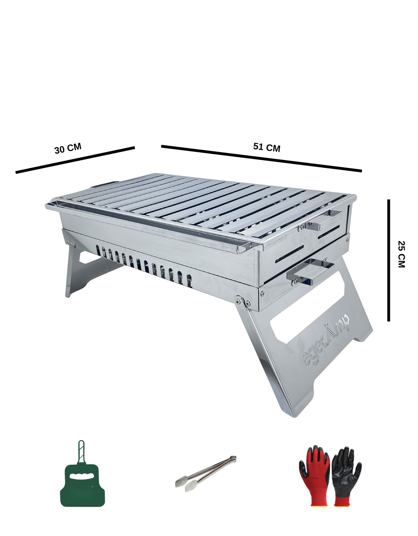 EgeCamp® Flipfire PRO Katlanabilir Mangal