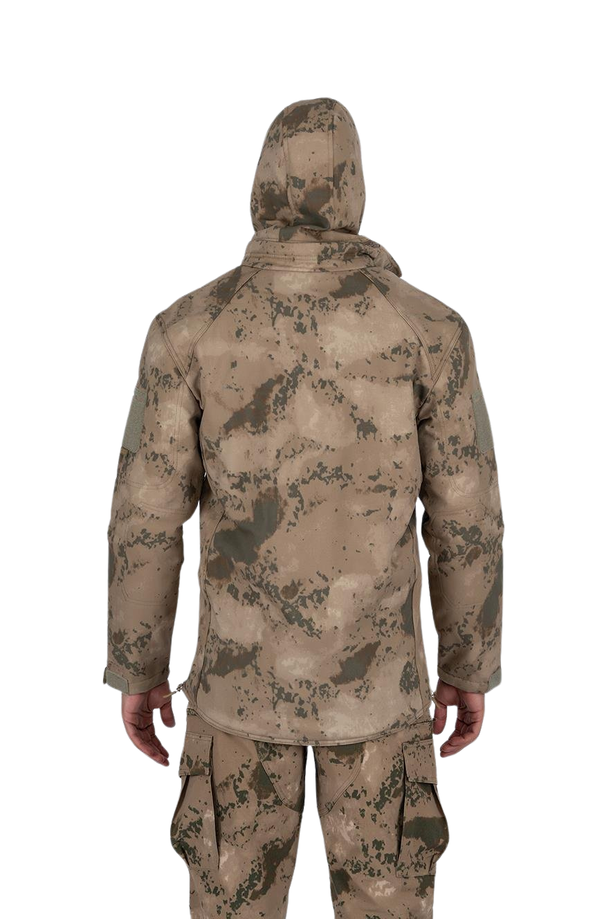 Combat Softshell Outdoor Mont - Kamuflaj