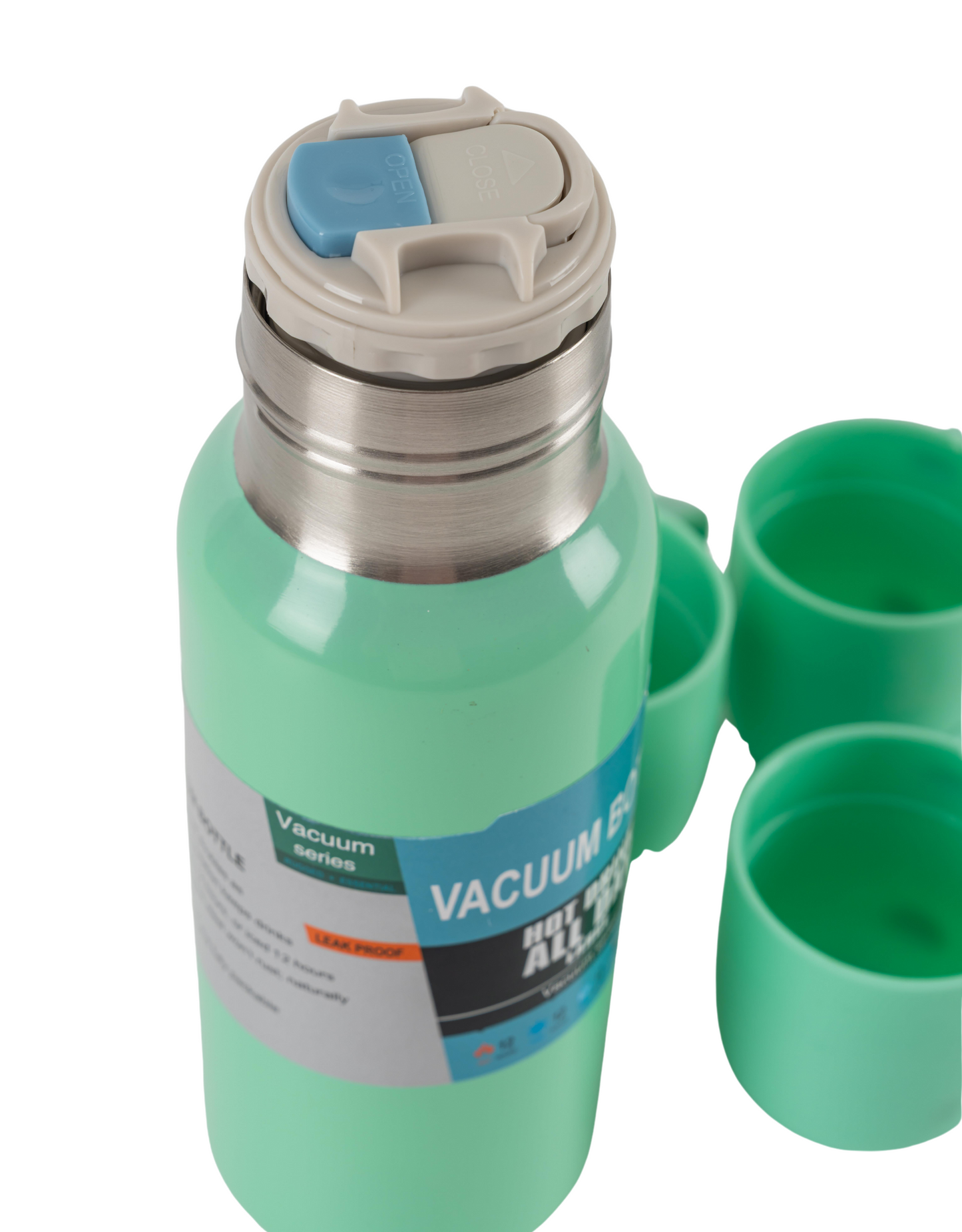 Çift Katmanlı Yalıtımlu Vakum Paslanmaz Çelik Termos - 500 Ml