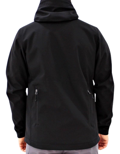 Mudwill Trail Softshell Mont Ceket – Siyah | Rüzgar Geçirmez & Suya Dayanıklı Outdoor Ceket