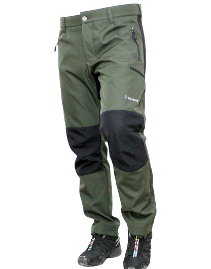 Mudwill Hiker500 Softshell Pantolon – Haki| Polar İç, Rüzgar & Hafif Su Dayanımı
