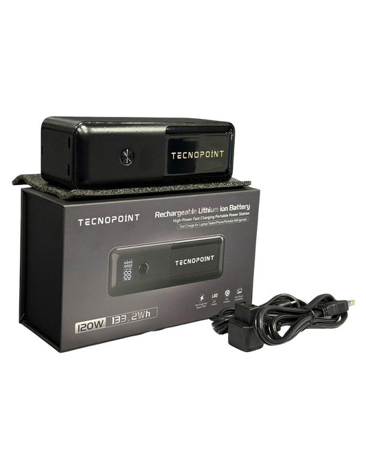 Tecnopoint Oto Buzdolabı Mobil Güç Kaynağı - 133.2Wh / 9000 mAh Taşınabilir Powerbank