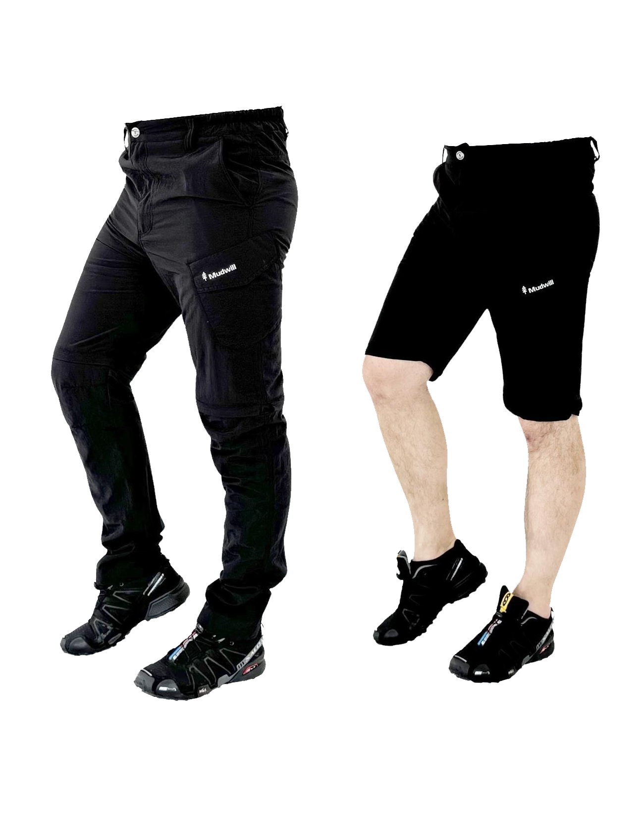 Mudwill Modüler Trekking Pantolon - Siyah