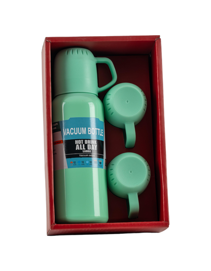 Çift Katmanlı Yalıtımlu Vakum Paslanmaz Çelik Termos - 500 Ml