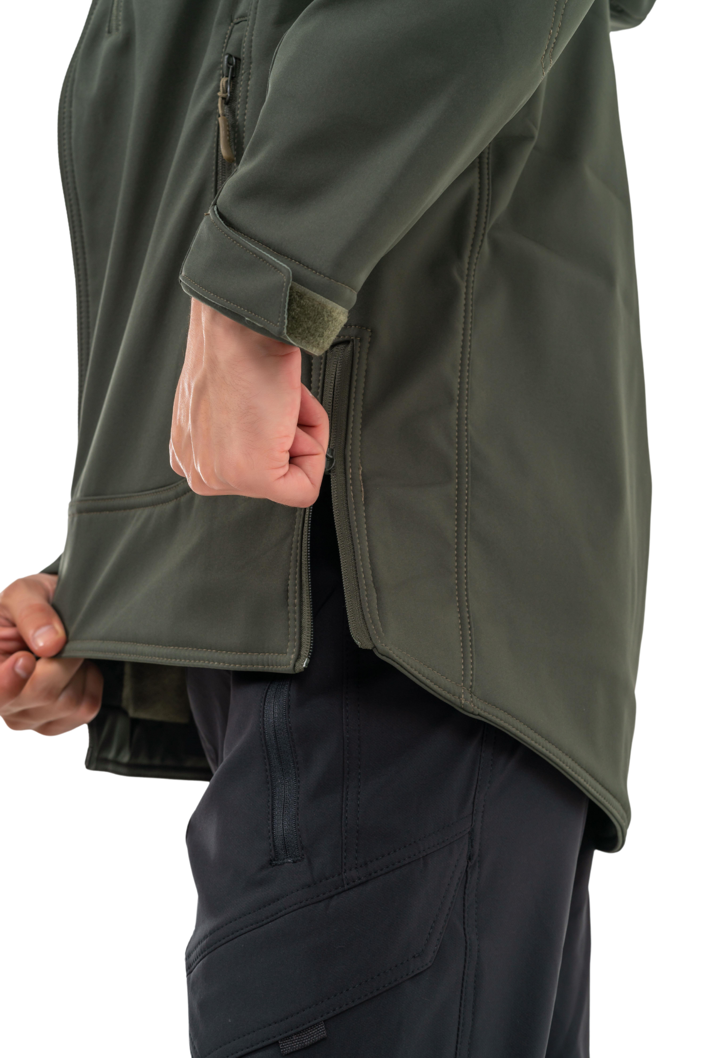 Combat Softshell Outdoor Mont - Haki