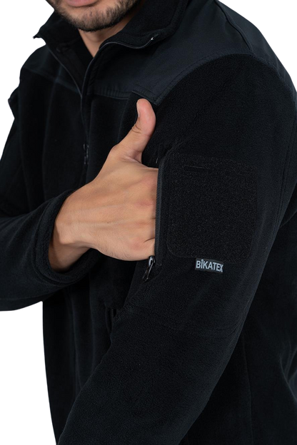 Bikatex Softshell Polar Ceket - Siyah