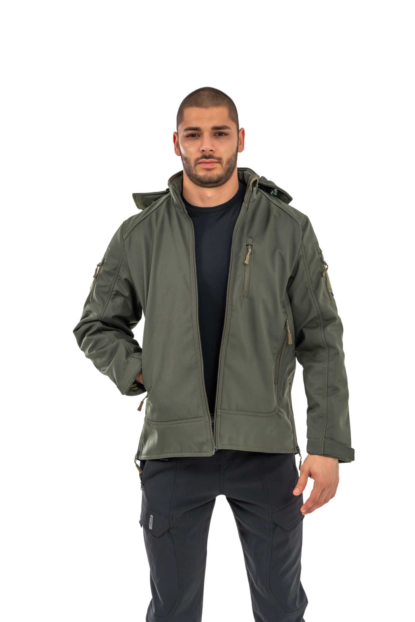 Combat Softshell Outdoor Mont - Haki