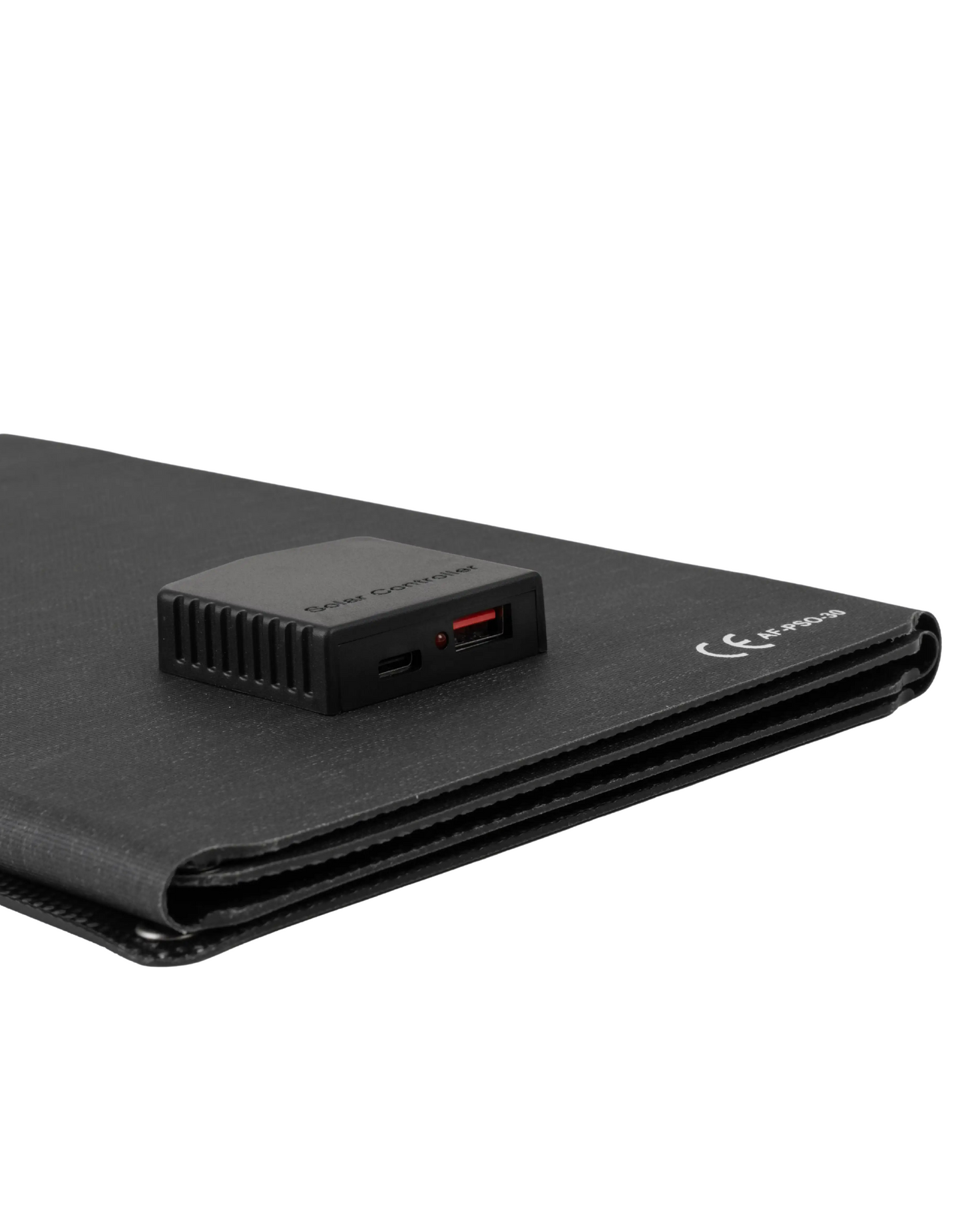 Antfea 30W Taşınabilir Güneş Paneli – Katlanabilir, USB-Çıkışlı