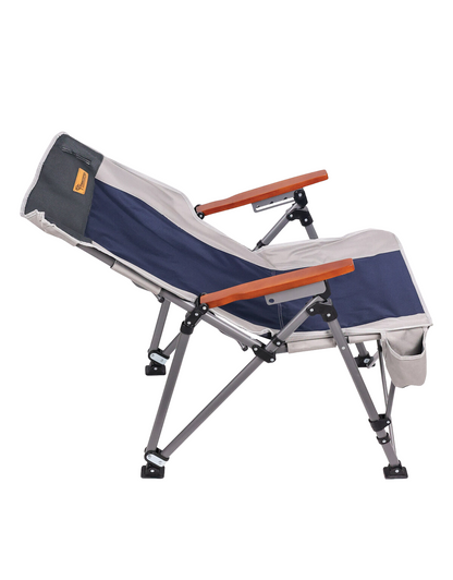 FreeCamp Trager Premium Katlanır Sandalye - Lacivert