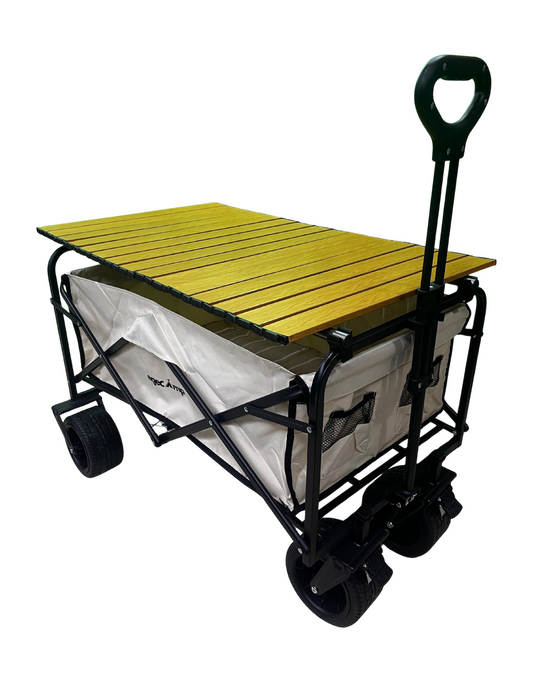 EgeCamp® Multi-Wagon Masalı Katlanır Kamp ve Plaj Arabası