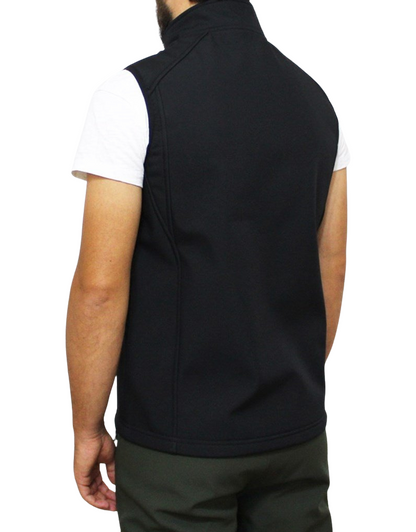 Mudwill Softshell Erkek Yelek – Siyah | Su Geçirmez & Nefes Alabilir