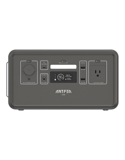 Antfea S300 Taşınabilir Güç Sistemi – 300W, 288Wh, LiFePO₄ Batarya