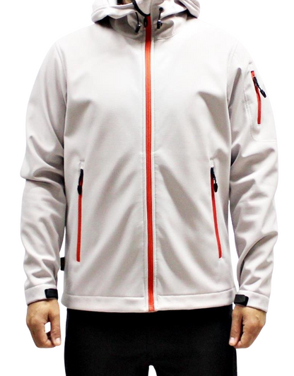 Mudwill Trail Softshell Mont Ceket – Açık Gri | Rüzgar Geçirmez & Suya Dayanıklı Outdoor Ceket