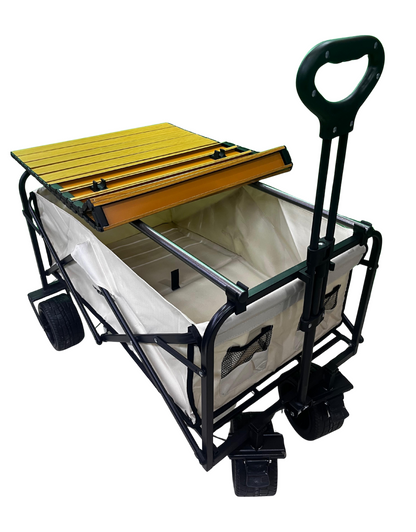 EgeCamp® Multi-Wagon Masalı Katlanır Kamp ve Plaj Arabası