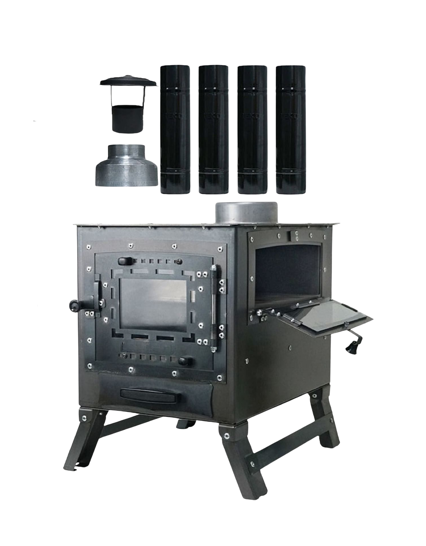 EgeCamp® Cozy Kuzineli Çadır ve Kamp Sobası