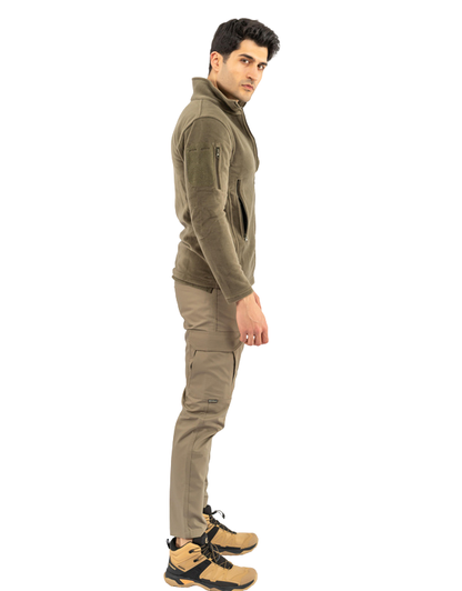 Bikatex Polar Ceket - Haki