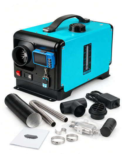 Webesten Akülü Dizel Isıtıcı 5 kW| Bluetooth | 12/24/220 V