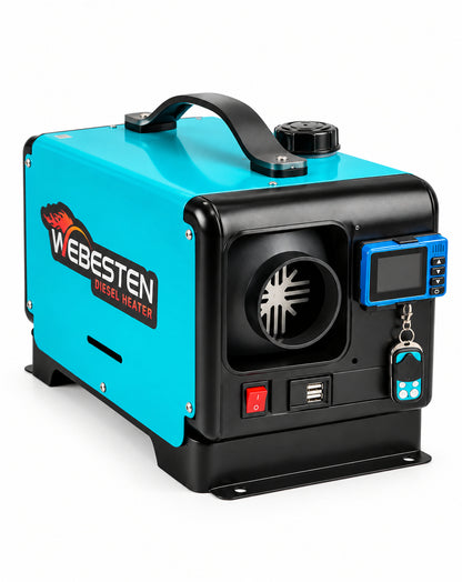 Webesten Akülü Dizel Isıtıcı 5 kW| Bluetooth | 12/24/220 V
