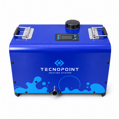 Tecnopoint 8kW Taşınabilir Lityum Akülü Dizel Isıtıcı - Dahili Bataryalı 12V / 24V / 220V