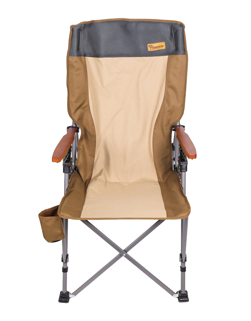 FreeCamp Trager Premium Katlanır Sandalye - Kahverengi