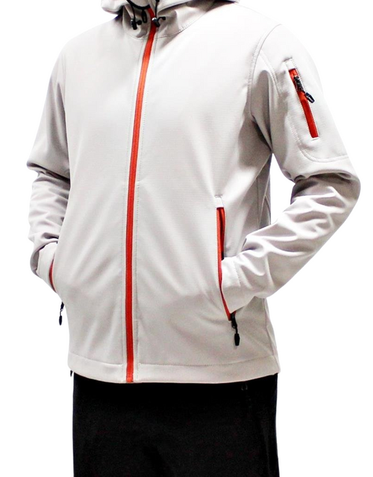 Mudwill Trail Softshell Mont Ceket – Açık Gri | Rüzgar Geçirmez & Suya Dayanıklı Outdoor Ceket