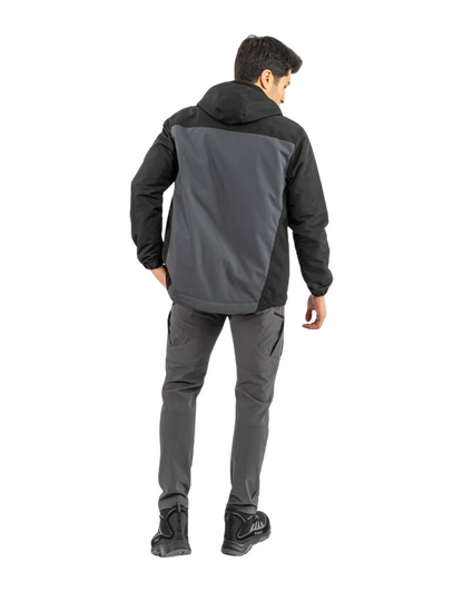 Combat Kışlık Outdoor Mont - Siyah Antrasit