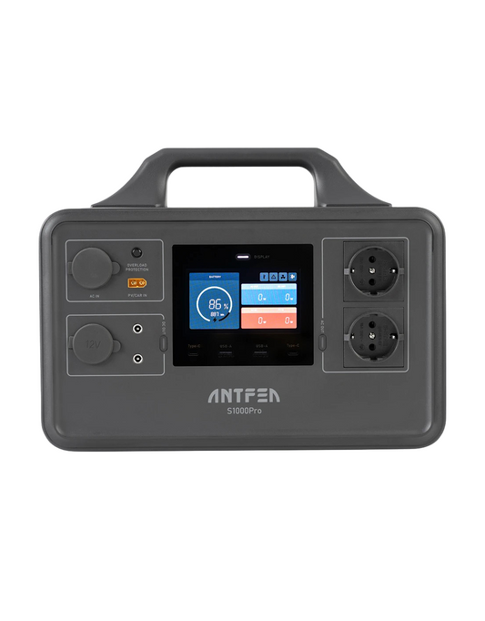 Antfea S1000Pro Taşınabilir Güç Kaynağı – 1200W | 1030Wh LiFePO₄ Batarya