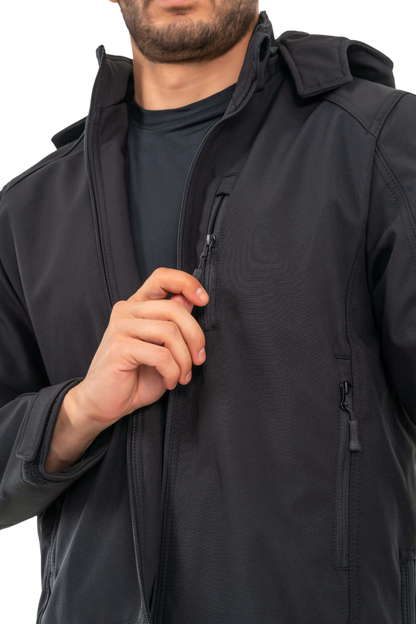 Combat Softshell Outdoor Mont - Siyah