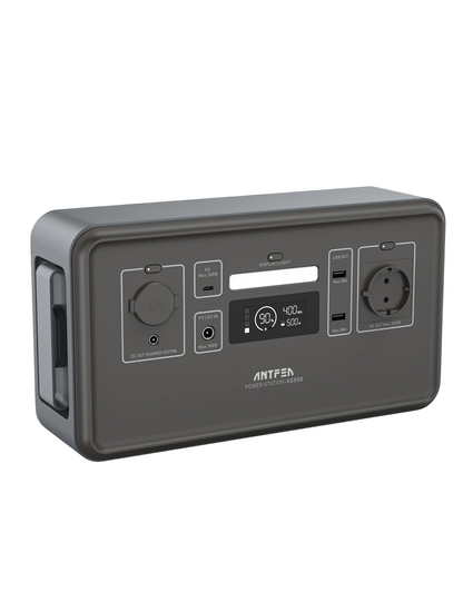 Antfea XS500F Taşınabilir Güç Sistemi – 500W, 448Wh, LiFePO₄ Batarya